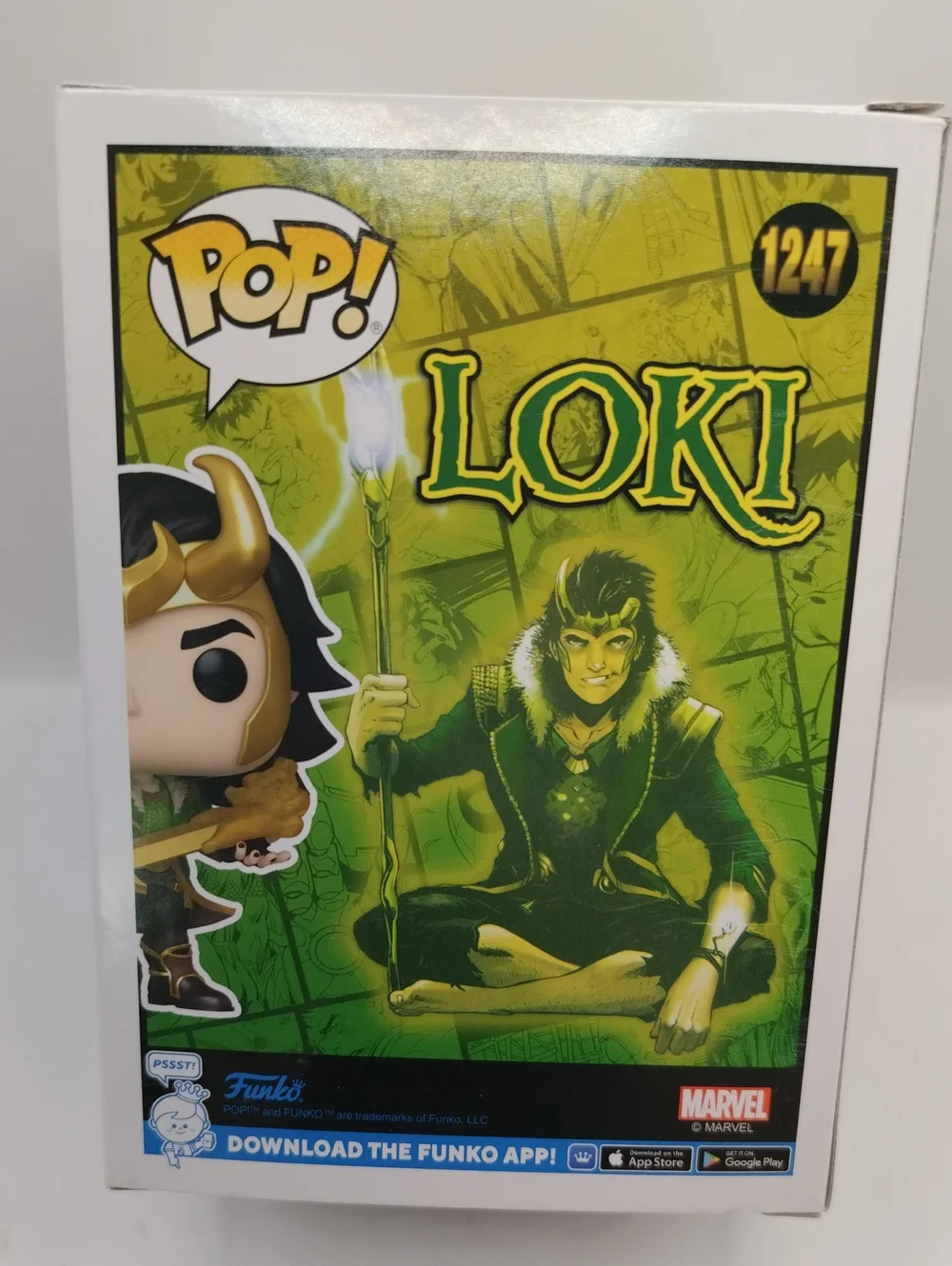 Funko Pop Vinyl Marvel Loki Agent of Asgard #1247 Bobblehead Exclusive